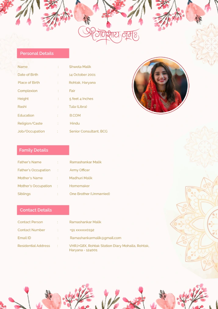 biodata